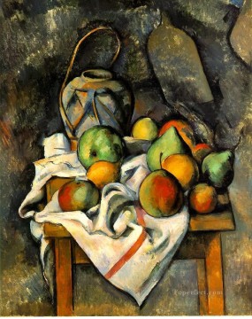Tarro de jengibre Paul Cezanne Pinturas al óleo